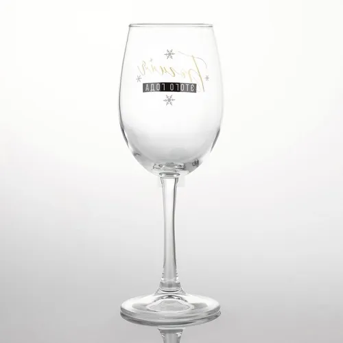 БОКАЛ ДЛЯ ВИНА НОВОГОДНИЙ «БОГИНЯ»