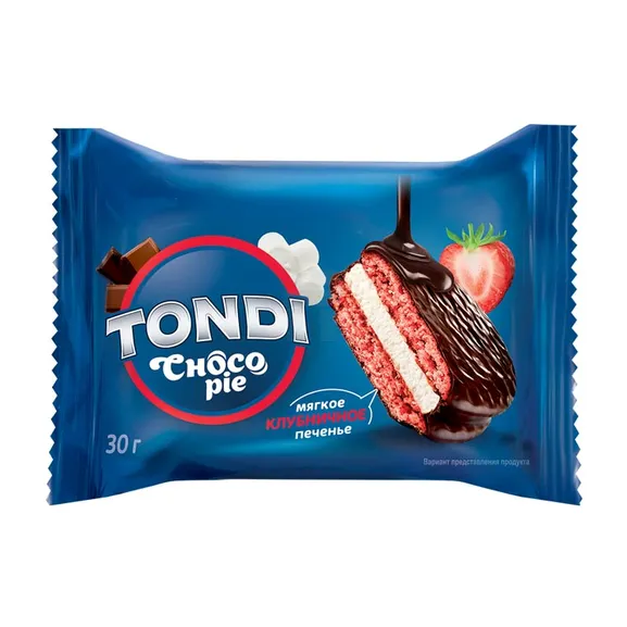 TONDI CHOKO PIE КЛУБНИЧНЫЙ