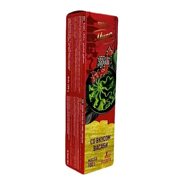 ЧИПСЫ МИРА СО ВКУСОМ ВАСАБИ 100ГР 