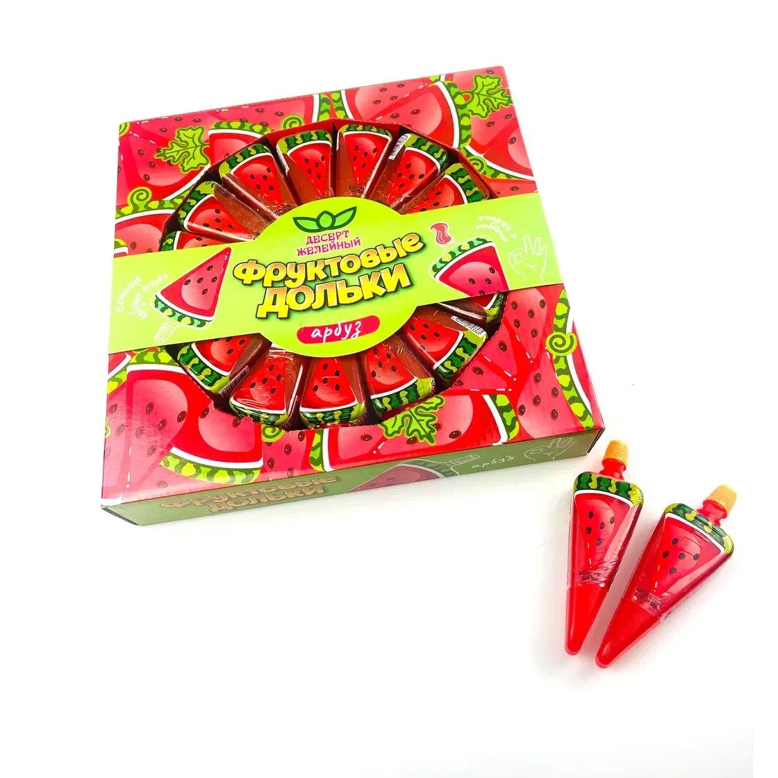 ДЕСЕРТ ЖЕЛЕЙНЫЙ АРБУЗ 50Г*30