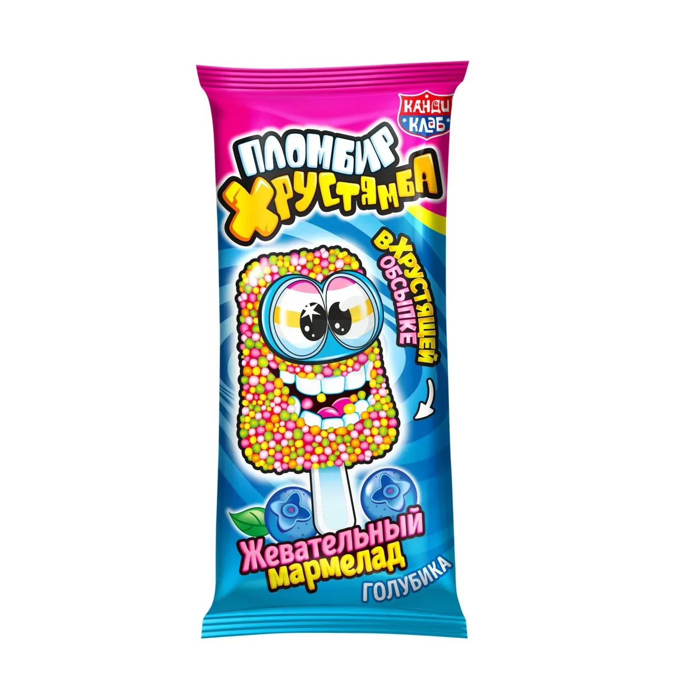 МАРМЕЛАД ПЛОМБИР ХРУСТЯМБА 15Г*30