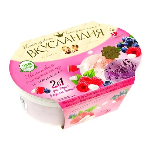 ВКУСЛАНДИЯ МАЛИНА-ЗЕФИР 450 ГР