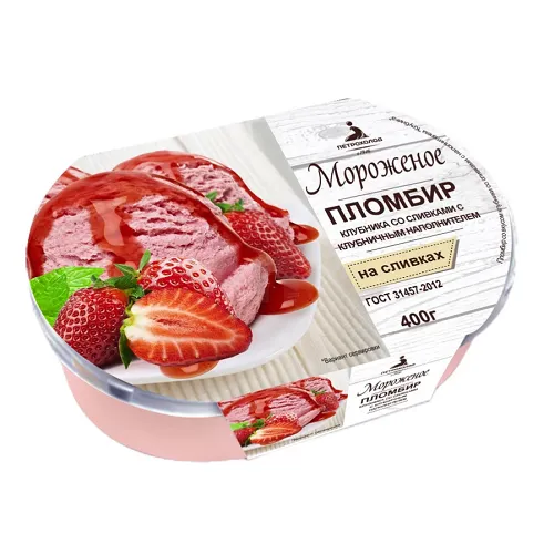 МОРОЖ ПЕТРОХОЛОД ЛОТ ПЛОМ КЛУБ СО СЛИВ НАПОЛ КЛУБНИКА