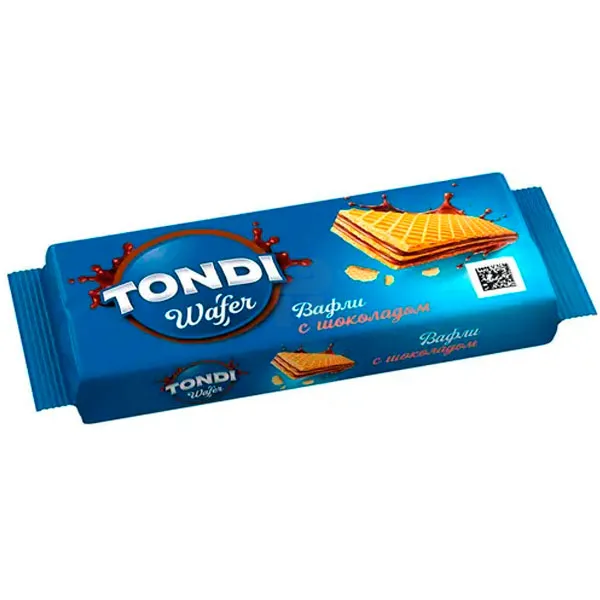 ТОНДИ ВАФЛИ С ШОКОЛАДОМ
