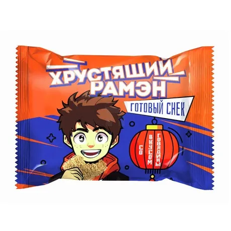 ХРУСТЯЩИЙ РАМЕН С ГОВЯДИНОЙ 20Г*15