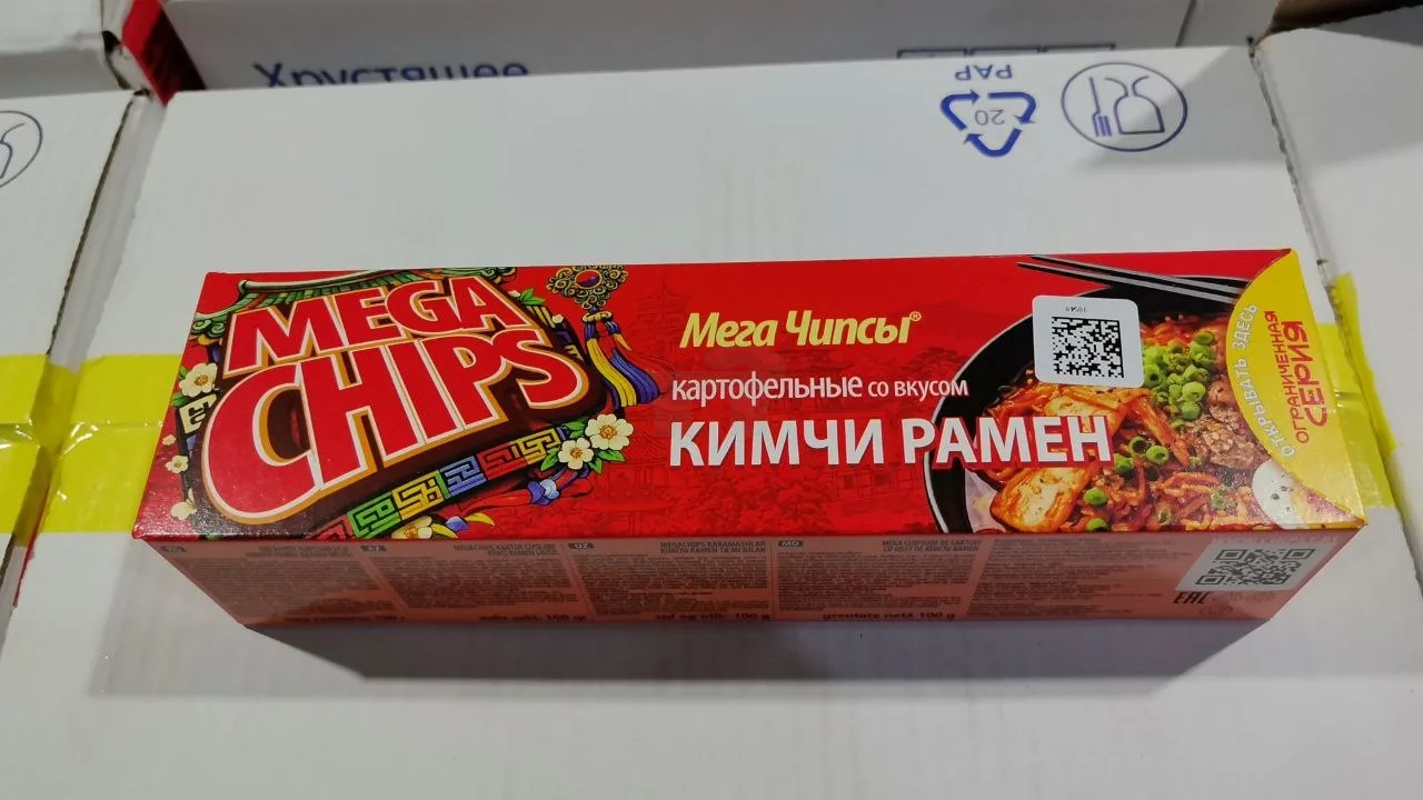 МЕГАЧИПСЫ 100ГР КИМЧИ РАМЕН