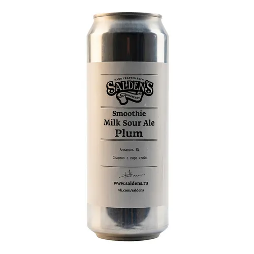 SALDEN'S SMOOTHIE MILK SOUR ALE PLUM
